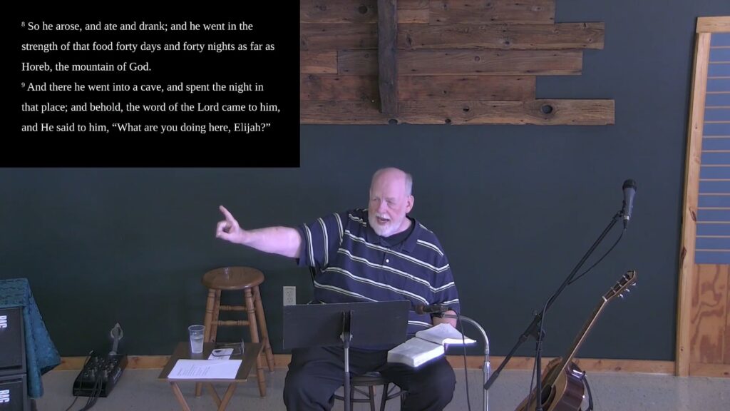 What Are You Doing Here, Elijah?