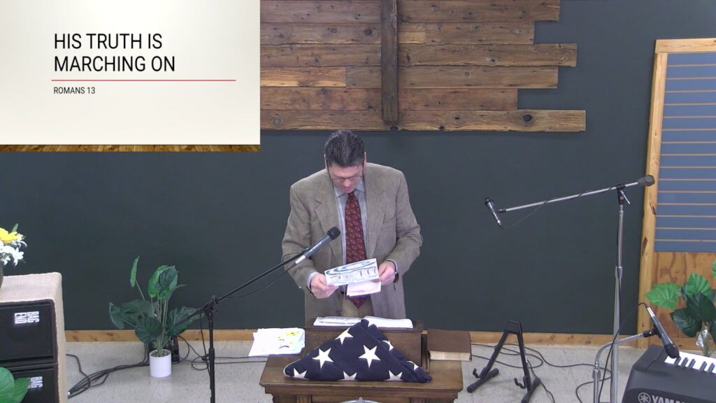 His truth is marching on